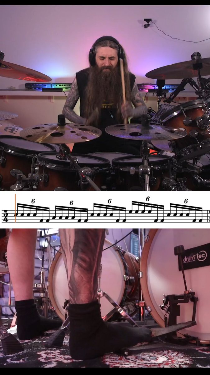 Mike Portnoy’s INSANE drum intro for Honor Thy Father ❤️🤘 #drums #metal #musician #doublebass #drummer