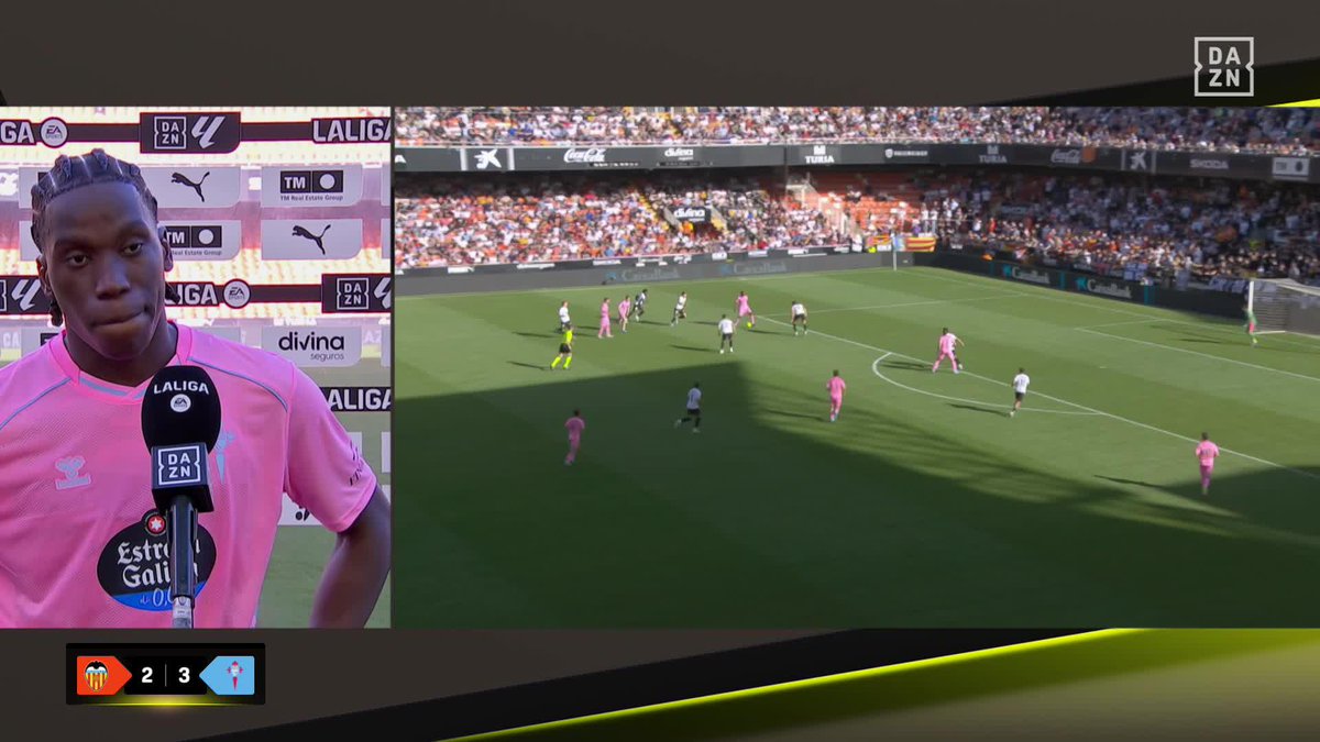 El llamamiento de Ilaix Moriba al celtismo por el sueño de la Europa League 🩵 🗣️ "Que el jueves todos nos apoyen allí" #LALIGAenDAZN ⚽