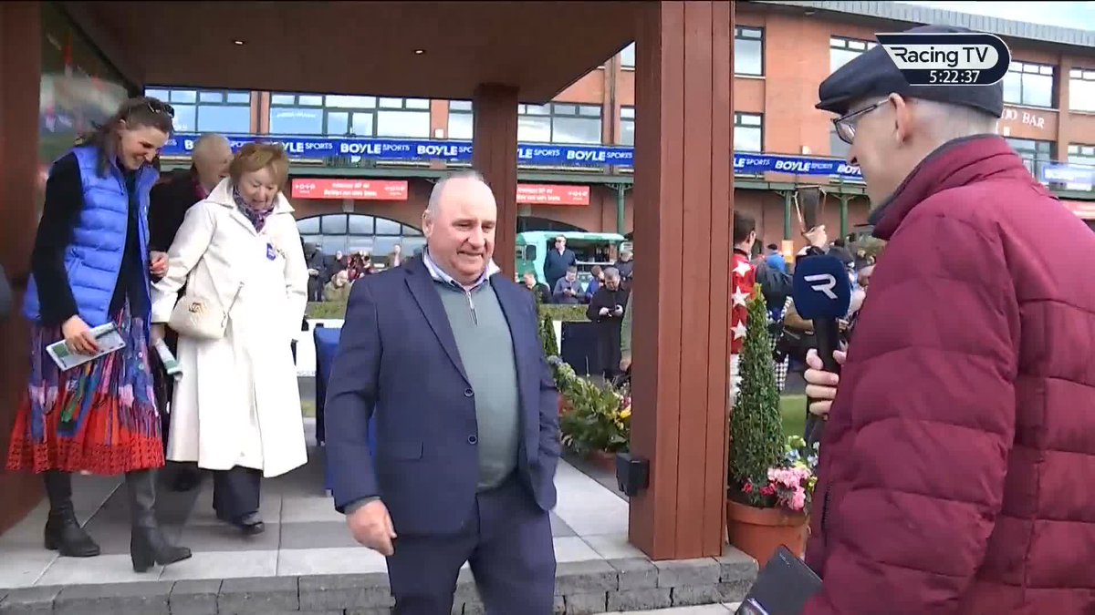 🗣️"We fancied him. No-one else did, but we did." Andy Slattery - claiming a Grade One success along with jockey Cian Quirke - had ultimate faith in 22-1 shot 𝐅𝐥𝐞𝐮𝐫 𝐈𝐧 𝐓𝐡𝐞 𝐏𝐚𝐫𝐤, who brilliantly landed the WillowWarm 🇮🇪 Gold Cup FairyhouseRacecourse! 🏆
