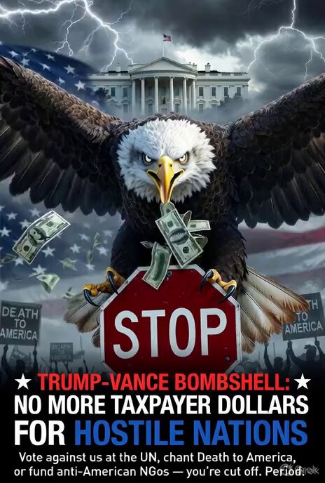 TRUMP SUPPORTER Foreign aid isn’t about rewarding friends or punishing critics — it’s about influence. Cut it off blindly, and you don’t hurt your enemies… you hand them to your rivals💥