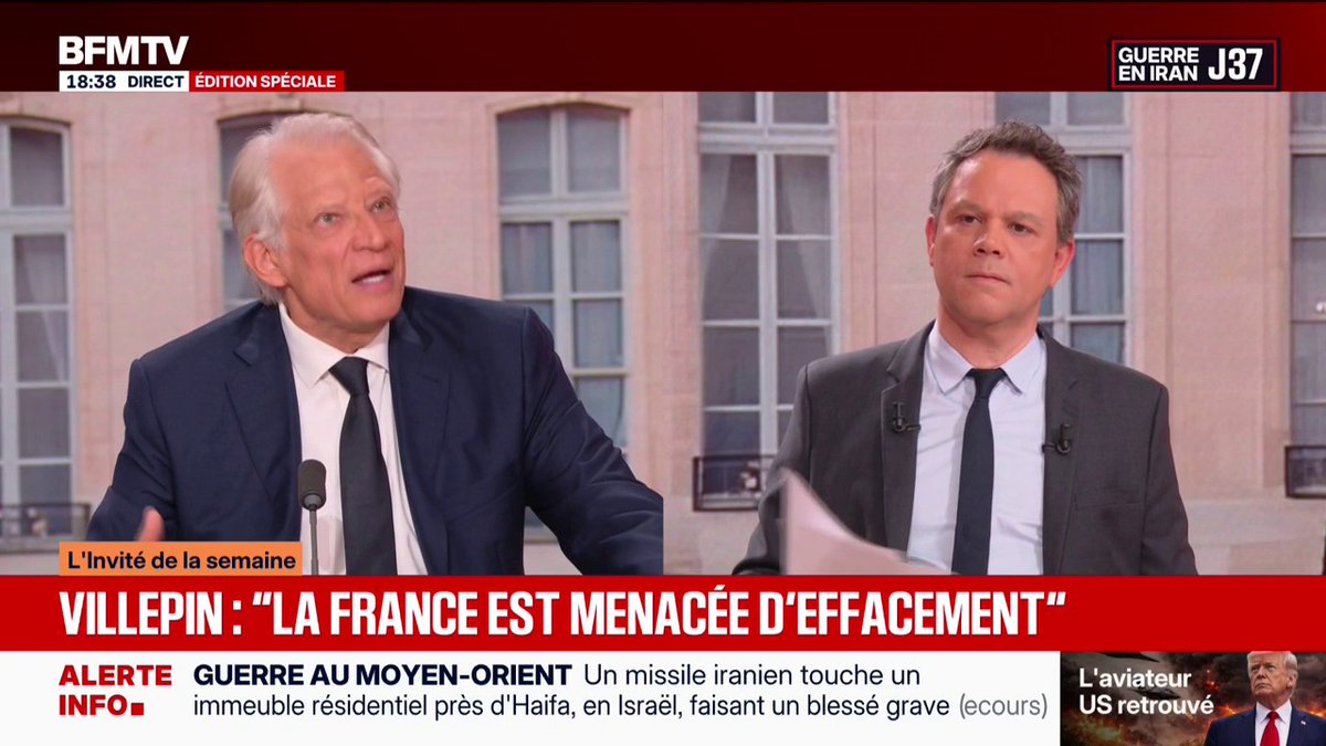 Villepin plus clair que le PS On est bien