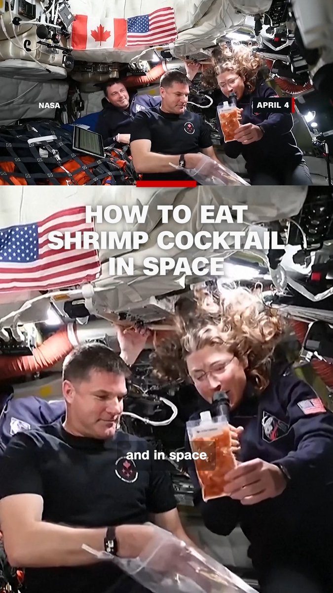 NASA's Artemis II astronauts showed off the type of food they eat in space as their Orion spacecraft continues its journey towards the moon. The Artemis II crew is set to fly around the moon and return to Earth in a nearly 10-day expedition.