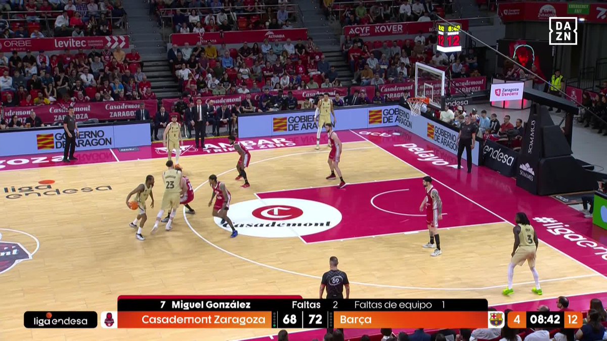 Locura total en el Príncipe Felipe 💥💥💥 Casademont Zaragoza TOMA LA DELANTERA 👀 #LigaEndesaxDAZN 🏀
