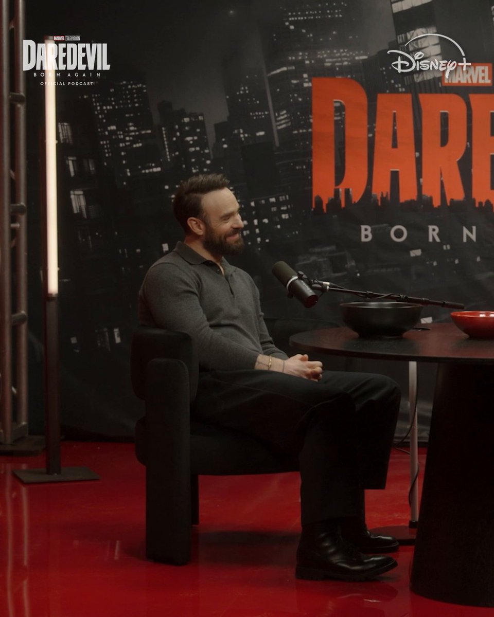 A reminder that Charlie Cox is Daredevil. 🎧 Daredevil: Born Again Official Podcast — now streaming on Disney+ and Marvel's YouTube.
