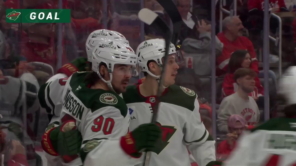 BIRTHDAY GOAL!!! 🥳 Matt Boldy puts the Minnesota Wild on the board! 📺: NHLonTNT & hbo max fka ➡️