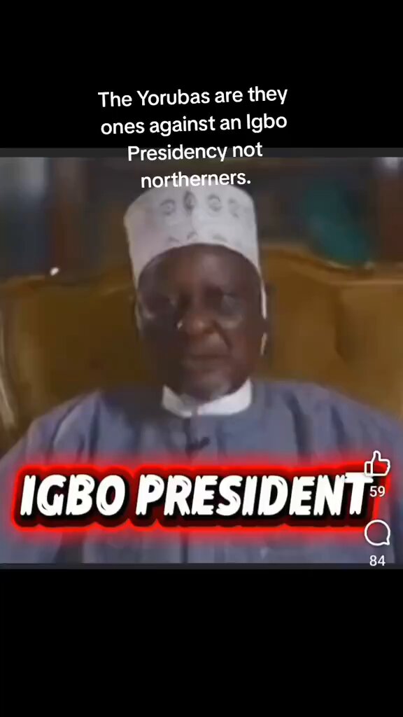 Northerners are not against Igbos producing a president ,the Yorubas are the ones against Igbo presidency because they are in direct competition with the Igbos. — A Northerner Elder For me: If Nigerians truly want Nigeria to work, the people must choose leaders and take actions that will actually make Nigeria work.
