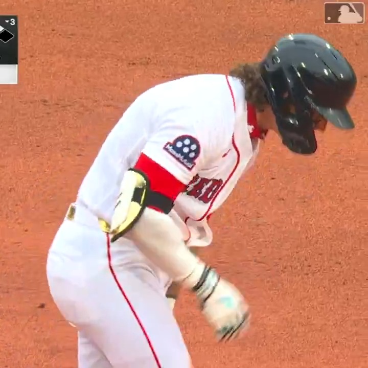 Jarren drives one down the line!