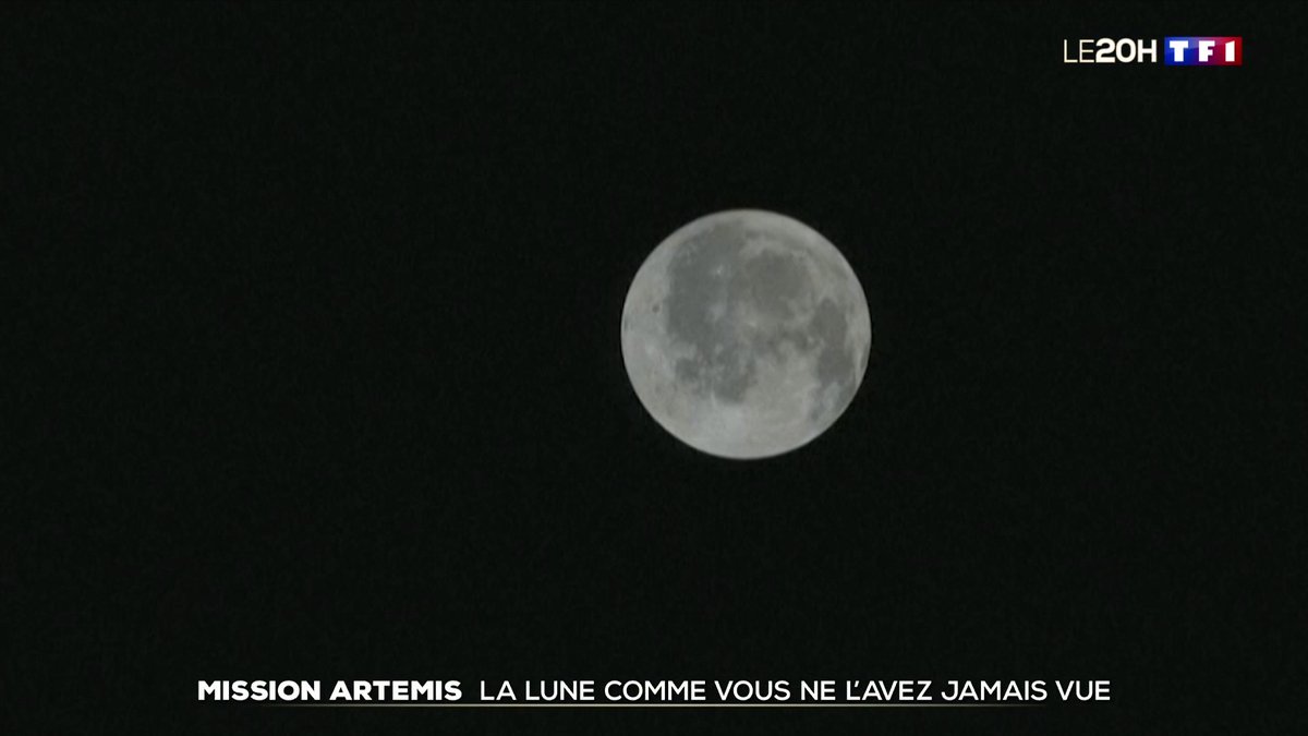 🌙 Mission Artemis : la lune...comme vous ne l'avez jamais vue ! Voici les premières émotions des astronautes qui ont vu la face cachée de la lune ⤵️ 📺 Le #LE20H de TF1 avec Anne-Claire Coudray ⤵️
