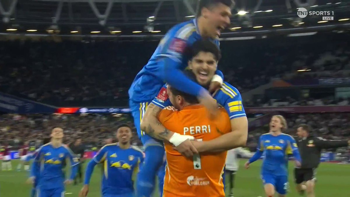 Leeds are through to an FA Cup for the first time since 1987 🔥 📺 TNT Sports and HBO Max