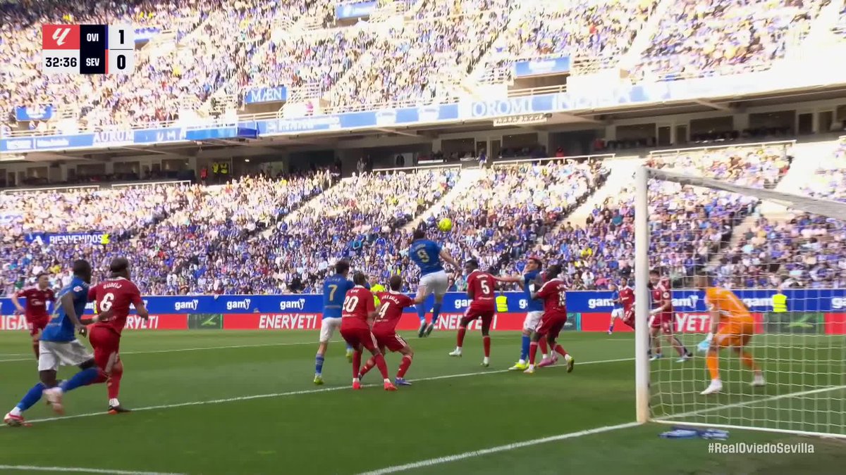 3 PUNTOS DE ORO PARA EL REAL OVIEDO 💥 FEDE VIÑAS METE EL GOL A BALÓN PARADO 🚀 #LALIGAenDAZN ⚽