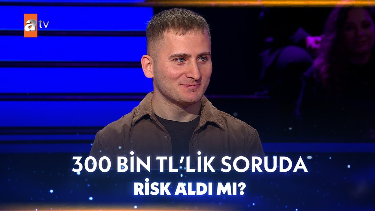 300 bin TL'lik soruda risk aldı mı? Hangi ülke 13 saat dilimiyle en çok saat dilimine sahip olan ülkedir? #Milyoner @milyoneratv