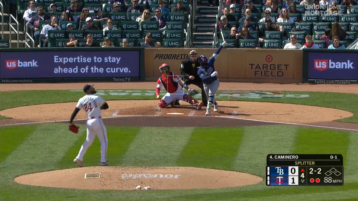 Junior Caminero clubs his first home run of the season!