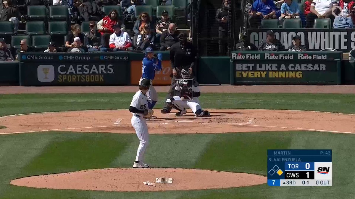 Making his mark 🔥 Brandon Valenzuela's first MLB hit in his FIRST MLB at-bat!