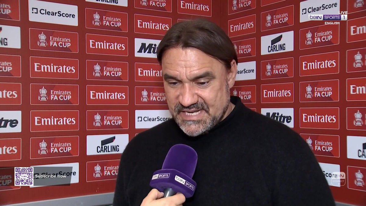 🗣️ "We are happy, we are buzzing today but from tomorrow we are focused on the upcoming games..." Daniel Farke's reaction after guiding Leeds to their first FA Cup semi-final in 39 years! 🎤 Carrie Brown 💙 #FACup #LUFC