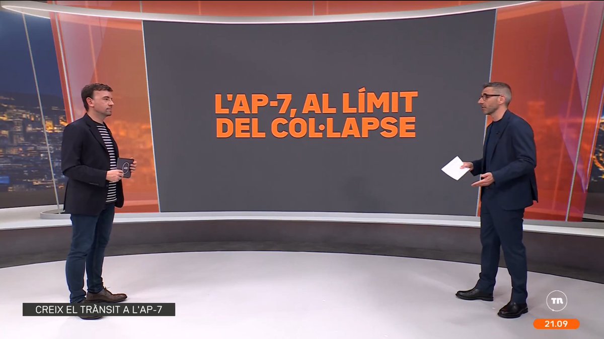 El trànsit de l'AP-7 ha crescut un 30% des de l'alliberament dels peatges i els usuaris titllen d'"insuficient" el manteniment que s'hi fa. La via es troba al límit del col·lapse? Ho analitza Rubén Cabús