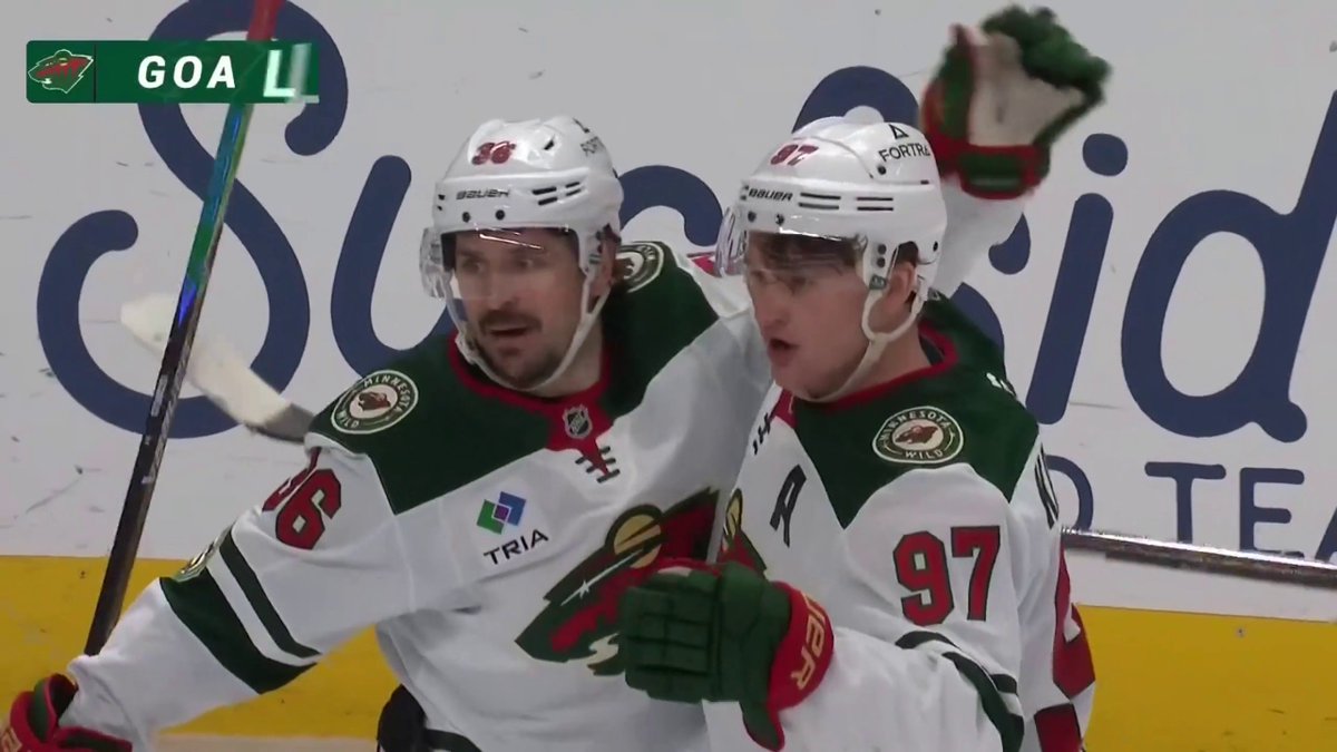 A HEARTBREAKER HAT TRICK FROM KAPRIZOV 😱 The Red Wings tied it up after trailing 4-1 ... but Kirill Kaprizov sealed the game with his third goal 🥶