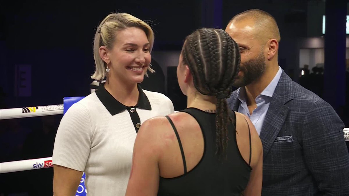 We have a future fight set! Mikaela Mayer & Chantelle Cameron face off for the 1st time! ——— LIVE NOW 🇺🇸 ESPN+ 🇬🇧 Sky Sports 🌏 #DuboisHarper #ScotneyFlores