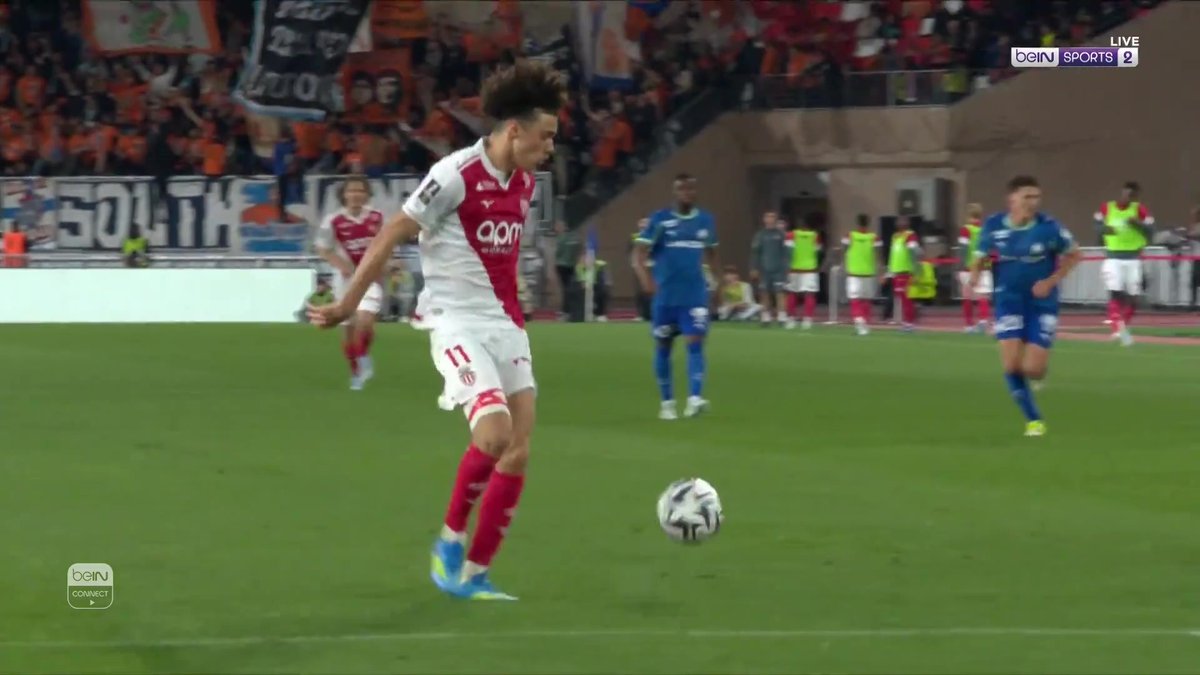 ألكسندر غولوفين يفتتح التسجيل لموناكو في شباك مارسيليا #الدوري_الفرنسي