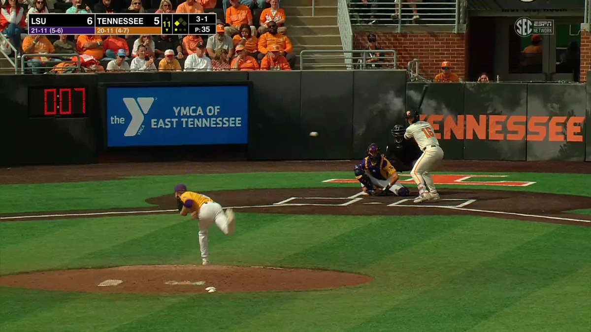 Just missed a game-winning homer but Levi gets the job done with a sac fly and we're tied again! 📺 #GBO🍊 // #OTH