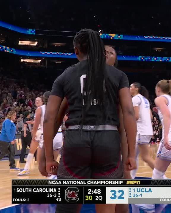 TA'NIYA LATSON STEAL N SCORE 🔒 South Carolina Women's Basketball x 📺 ESPN/ NCAA Women's Final Four