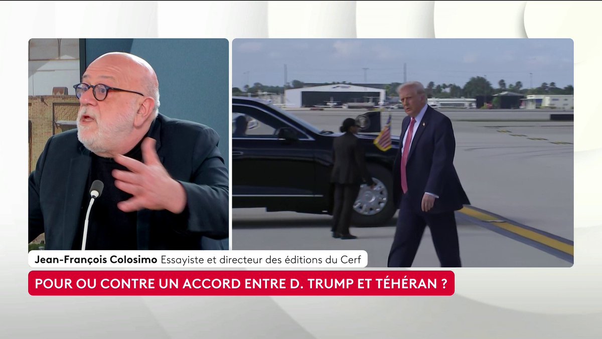 🔴 Iran : "Ce n’est pas une guerre légitime, elle n’a pas de mandat international ni de but clair, et elle marque la fin de l’ordre libéral fondé sur le droit international", analyse Jean-François Colosimo. #LePourEtLeContre #canal16