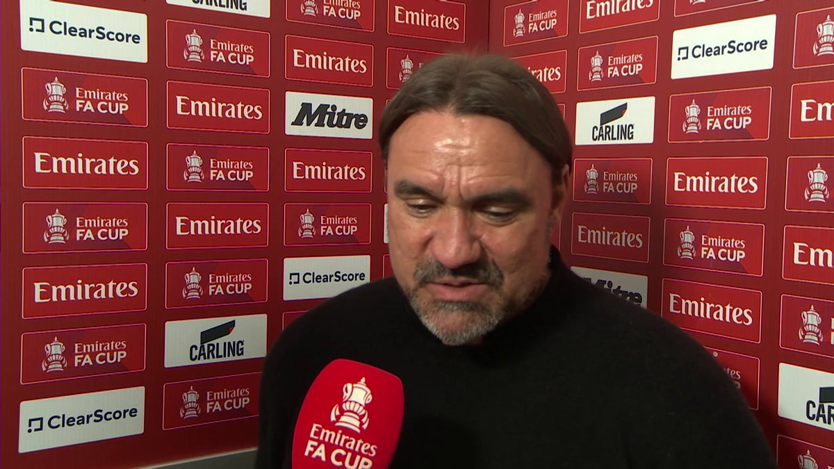 "A great reward for everyone who's connected with this club" 🤩 Daniel Farke insists he is focused on Premier League survival, despite the excitement of an FA Cup Semi Final draw vs Chelsea.