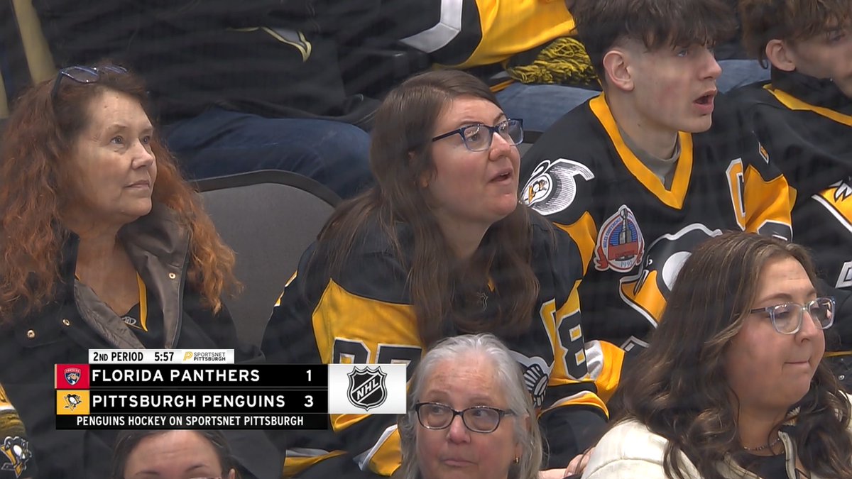 Happy to welcome Katie back to PPG Paints Arena! Let's hope her good luck streak for Pittsburgh sports continues 😌 🍀