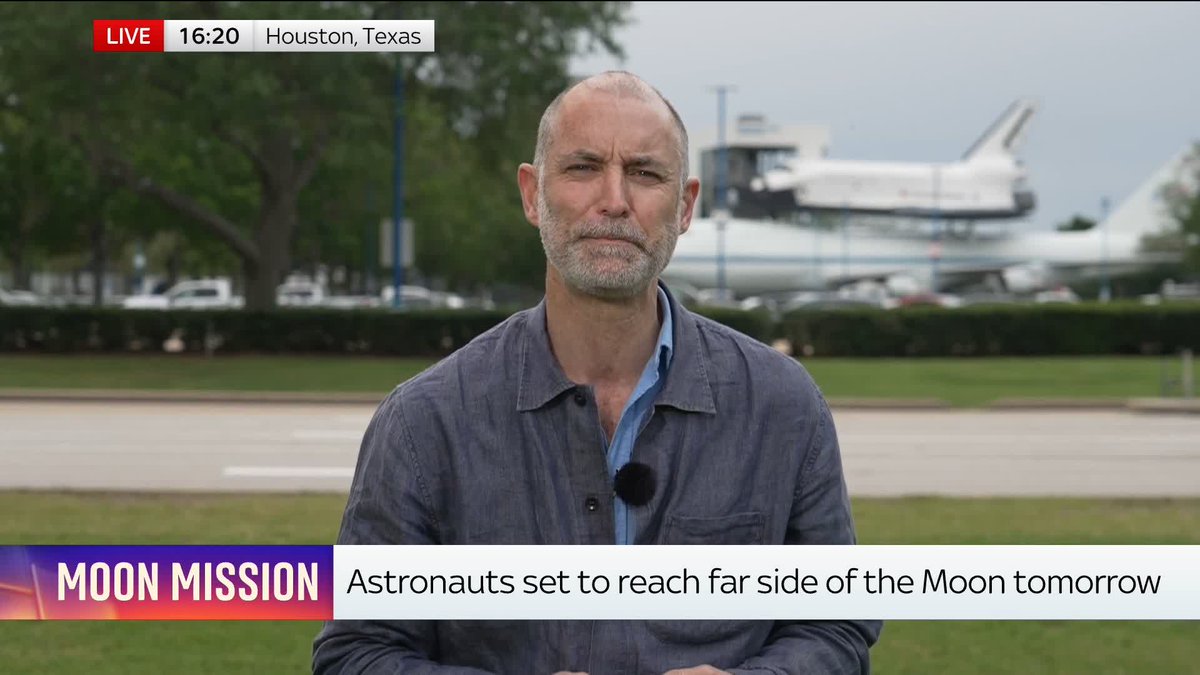 The Artemis II crew are preparing to enter the moon's 'sphere of influence', when the gravitational pull of the moon overtakes Earth's gravity. Tom Clarke reports from Houston on the status of the mission ⬇️ 📺 Sky 501 and YouTube