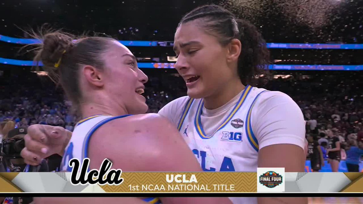 UNIVERSITY OF CHAMPIONS, LOS ANGELES 🏆 UCLA TAKES DOWN SOUTH CAROLINA TO WIN THE WOMEN'S NATIONAL CHAMPIONSHIP!