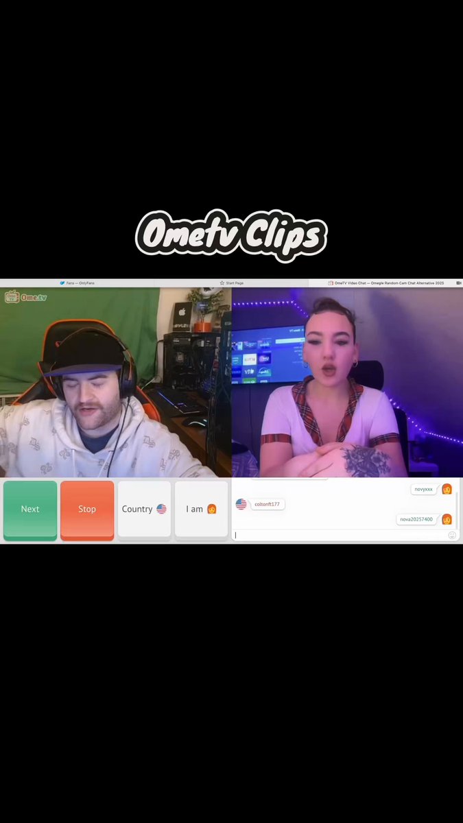 #omegle #ometv #omegleleaks #bop #ometvleaks #novawova #novarae full clips>>>