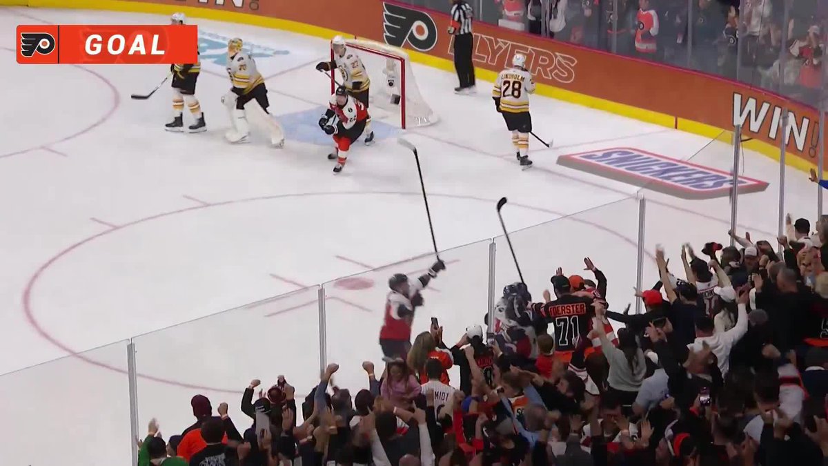 NOW THAT’S HOW YOU WANT TO SCORE YOUR FIRST NHL GOAL!! CONGRATS PORTER MARTONE 👏