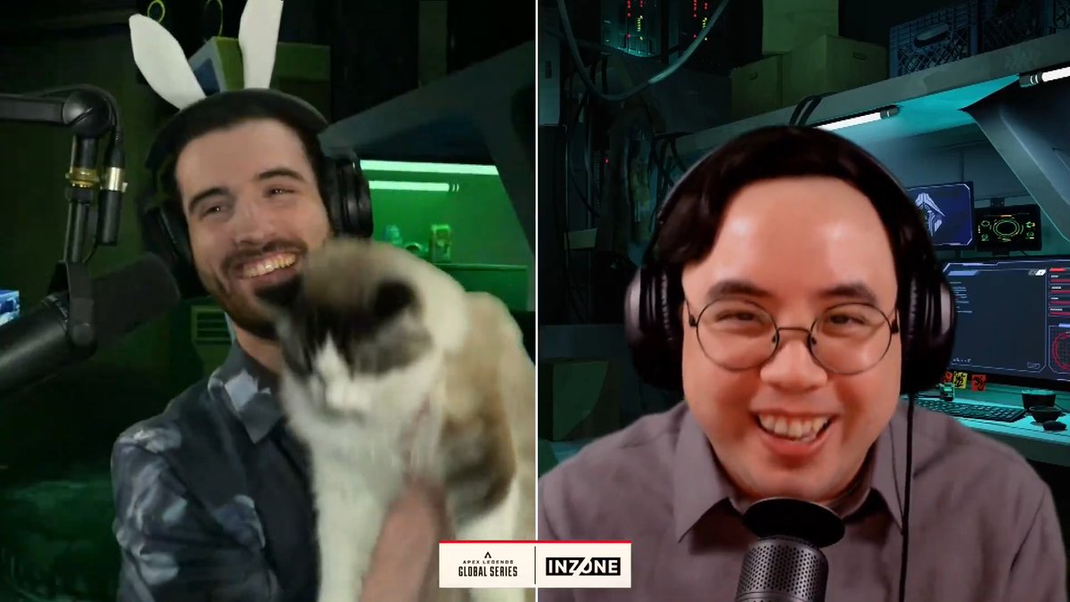 NEW #ALGS CASTER: Rafael ‘DiA’ Ruiz's cat 🐈