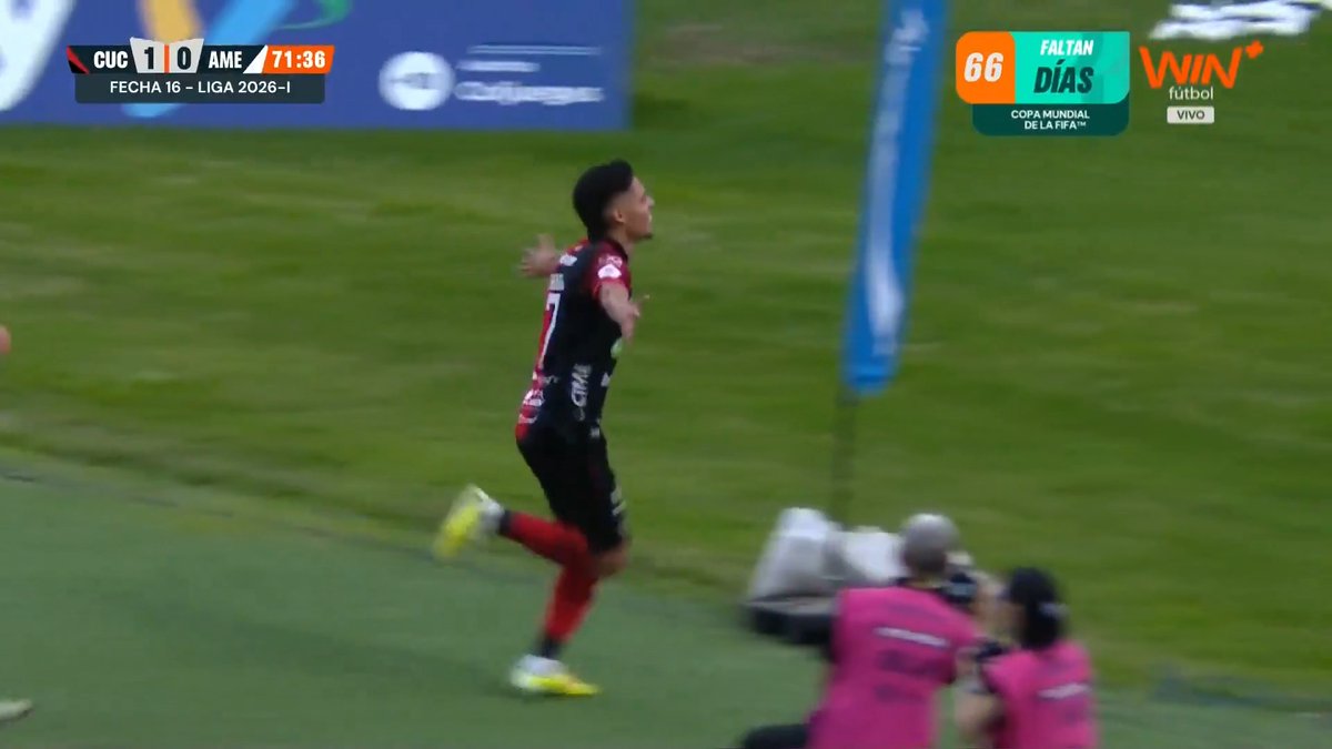 🔴⚫⚽🔥¡Cobro perfecto de Léider Berdugo! Desde el punto penal marcó el segundo para Cúcuta Deportivo ante América de Cali 📺Disfruta de #LALIGAxWIN en nuestra señal de Win+Fútbol y