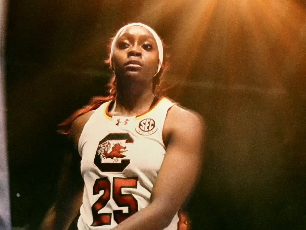 Raven Johnson takes her final bow 👏 The two-time national champion left a lasting legacy at South Carolina ♥️