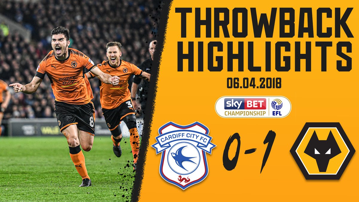 🗓️ On this day in 2018, Wolves edged closer to promotion with a 1-0 win away at Cardiff. ⚽️ Ruben Neves 67’ ❌ Cardiff missed penalty 94’ ❌ Cardiff missed penalty 96’ What. A. Game. #WWFC | #Wolves