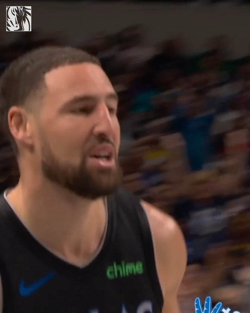 Klay for TREY 🫡 📺: NBA on NBC and Peacock