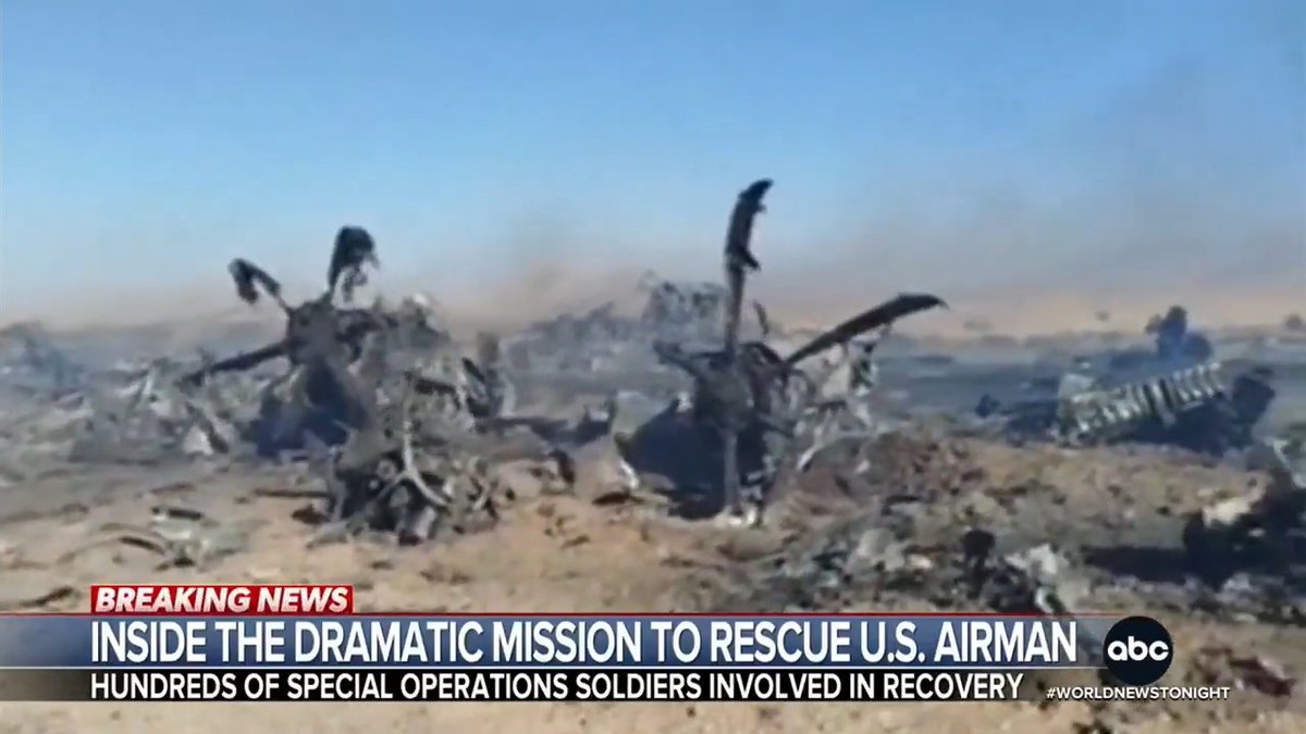 U.S. officials have confirmed hundreds of soldiers from elite special operations units executed a daring nighttime mission deep inside Iran to rescue a missing officer after his fighter jet was shot down by Iranian forces. Britt Clennett reports.