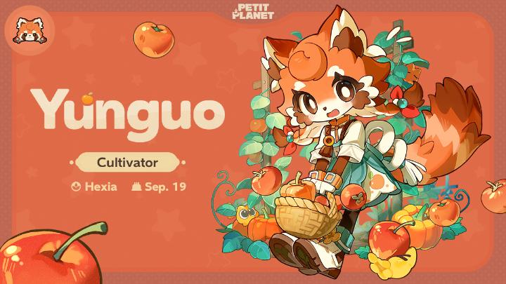 Neighbor Snapshot Studio | Yunguo Yunguo, on camera! "Yeee! The oxygen in the air today tastes just right for farming." "Watering the sproutsies and soaking up the sun together feels so nice 'n' snug~!" "When it's sunny, the sproutsies open their pores to breathe. Can you smell it?" Petit Planet: Stardrift Test sign-ups are now open! The test begins on April 21!