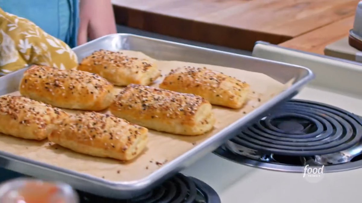 Bacon, egg and cheese in flaky puff pastry? 🤯 We love to see it, Molly Yeh! Get the recipe: