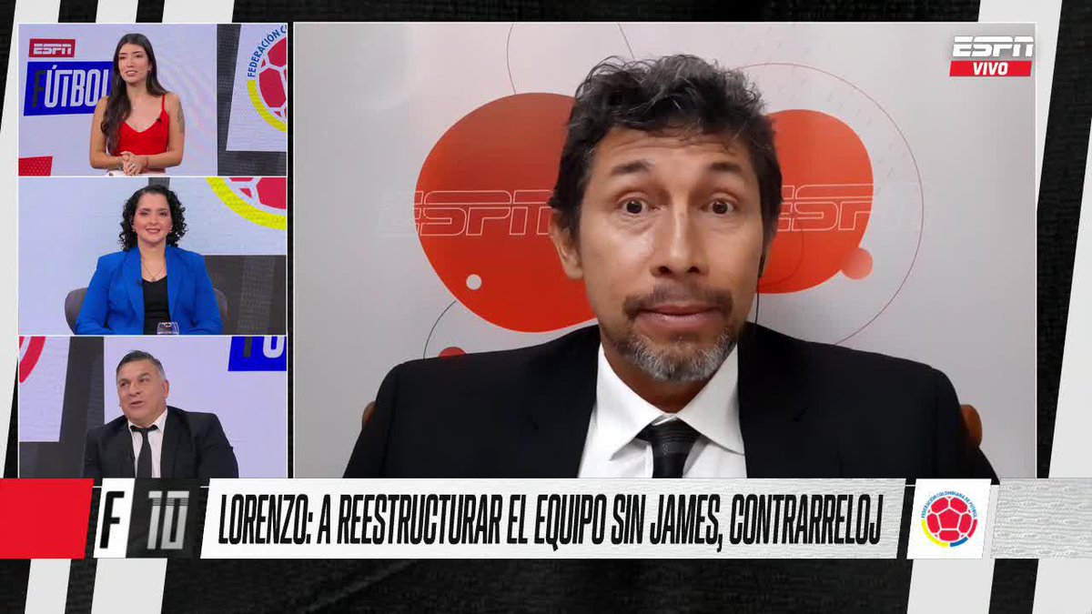 “Yo no puedo quebrarme las piernas para tirarle la pelota a un jugador que no puede correr.” Jorge Bermúdez hizo esta reflexión en medio del análisis colectivo de Colombia tras las derrotas en la fecha FIFA. ▶️No te pierdas #F10Colombia en el Plan Premium de #DisneyPlus