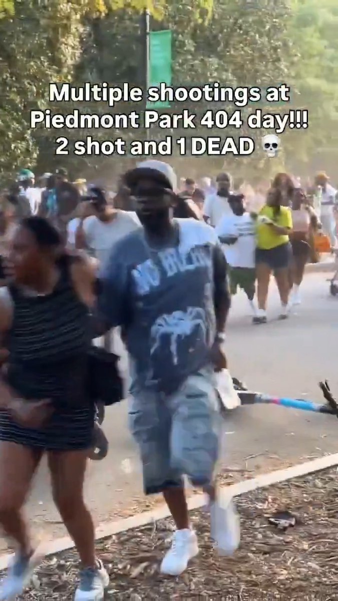 I wonder how the 404 Day Event ("which honors the music, food and community spirit that make up Atlanta’s culture") in Atlanta went this weekend? 🤔 Exactly how you'd think it would. Avoid Atlanta accordingly... "Woman killed, teen injured in Piedmont Park shooting after nearby 404 Day Festival ends" -CBS #CityLife #atlanta #crime #democrats #ATL #404day #urban #democrats