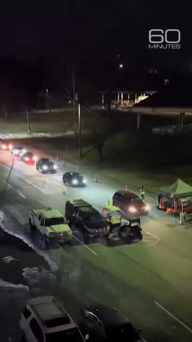 KNOXVILLE: “2 nights sleeping in her car… a 200 mile drive… a window on the health insurance crisis.” 💔 60 MINUTES re-visits Remote Area Medical (RAM®), who we cover often— they pop up to give free health/dental care to Americans suffering in the richest country on earth. #MedicareForAllNOW