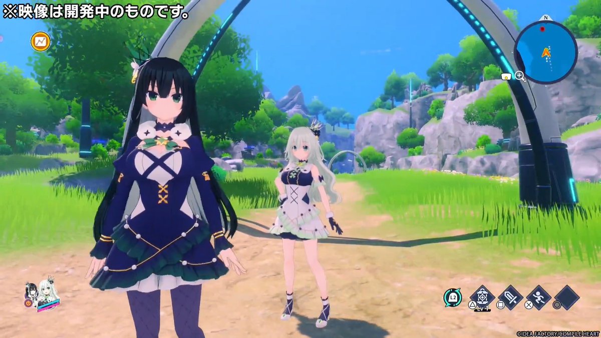 超新時空ゲイム ネプテューヌ∞（アンリミテッド） 📢アンナ＆ロットの操作について 2人で1体のプレイアブルキャラクターであるアンナとロットは、 どちらを操作するかを選択できます。 ✨戦闘中でも切り替え可能✨ 🔽#ネプアンリミテッド 公式サイト #ネプテューヌ