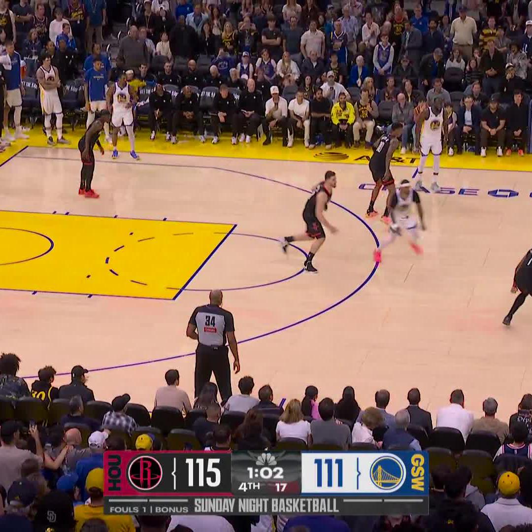 STEPH CURRY CLUTCH.