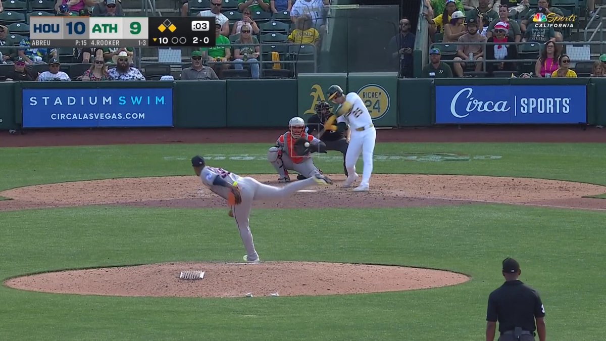 Don’t think I’ve ever seen this before. Bryan Abreu gives up a walk-off home run and immediately starts walking toward centerfield. Why? Because the clubhouses in West Sacramento are not in the dugouts. They are located beyond the outfield.