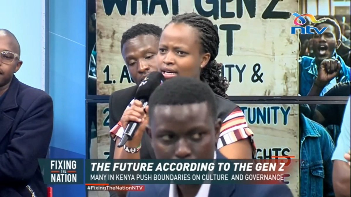 Consolata: As a lady, I can't risk having a child until Ruto leaves office. I pity parents who are raising children in this economy. #FixingTheNationNTV Nation FM Eric Latiff Nomadic Panda 🐼 @Officialjmbugua
