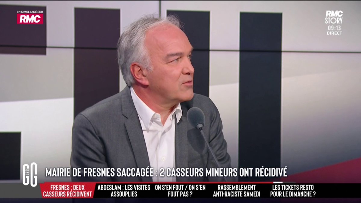 🚨 Mairie de Fresnes saccagée : 2 casseurs mineurs ont récidivé 🗣️ Olivier Truchot : "Il y en a pour 75.000 € de frais. Ils ne rembourseront pas. On détruit et on ne répare pas. Ce sont les habitants de Fresnes qui vont devoir rembourser." #GGRMC