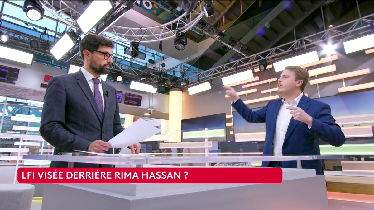 🔴 🗣 "Celles et ceux qui s’en prennent à Rima Hassan sont davantage indignés par un sachet de CBD que par un génocide en Palestine", juge Louis Boyard (LFI) qui dénonce un "deux poids, deux mesures" concernant l’eurodéputée poursuivie pour "apologie du terrorisme".