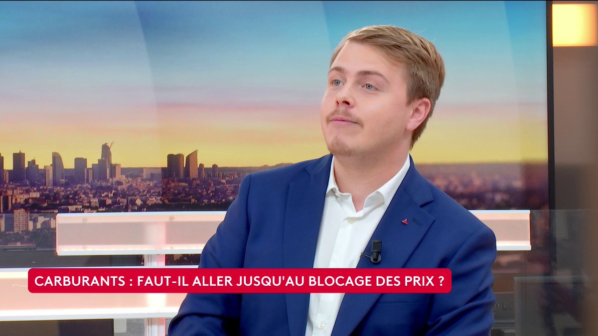 ⛽Hausse des prix du carburant : "Nous proposons de faire payer les multinationales. Je préfère prendre l’argent dans celles et ceux qui abusent depuis des années avec toutes les guerres en augmentant les prix de manière abusive", argue le député LFI du Val de Marne, Louis Boyard.