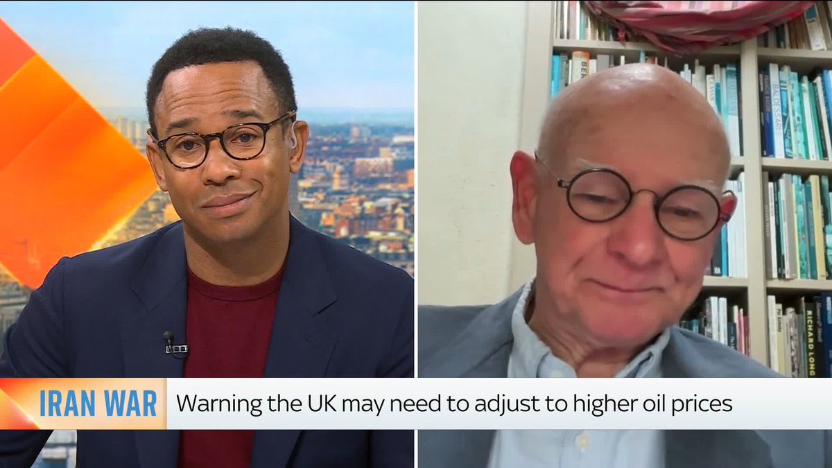 'Do you think UK govt should be telling the public to change their behaviour to hedge against fuel demand?' - Kamali Melbourne 'If this crisis continues in the way it is, the govt will have to do something like that, but it won't be popular.' - Sir Howard Davies